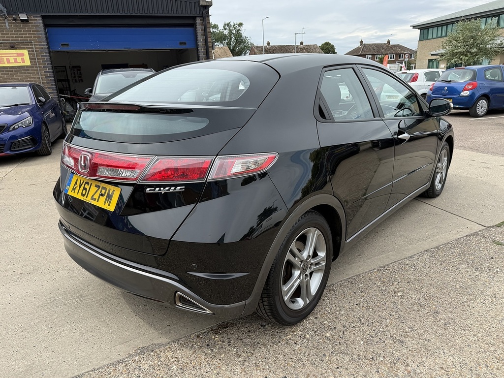 Honda Civic 1.8 I-vtec Se U12237 Ulez Black #2