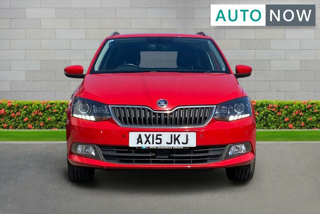 Skoda Fabia Skoda Fabia 1.2 Tsi Se L Estate Dsg Eur AX15JKJ Red #2