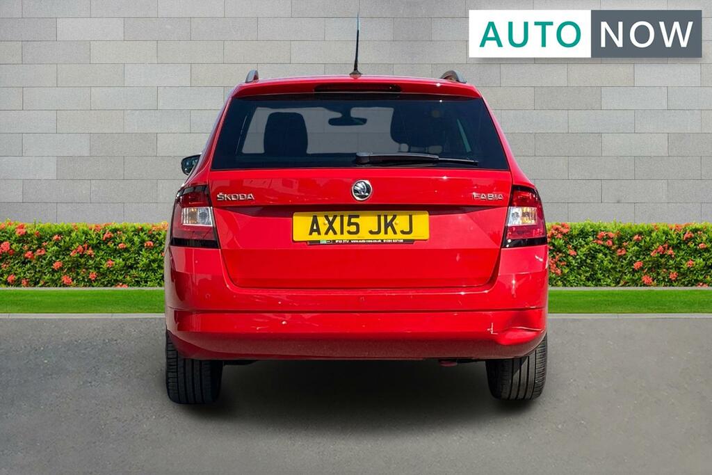 Skoda Fabia Skoda Fabia 1.2 Tsi Se L Estate Dsg Eur AX15JKJ Red #3
