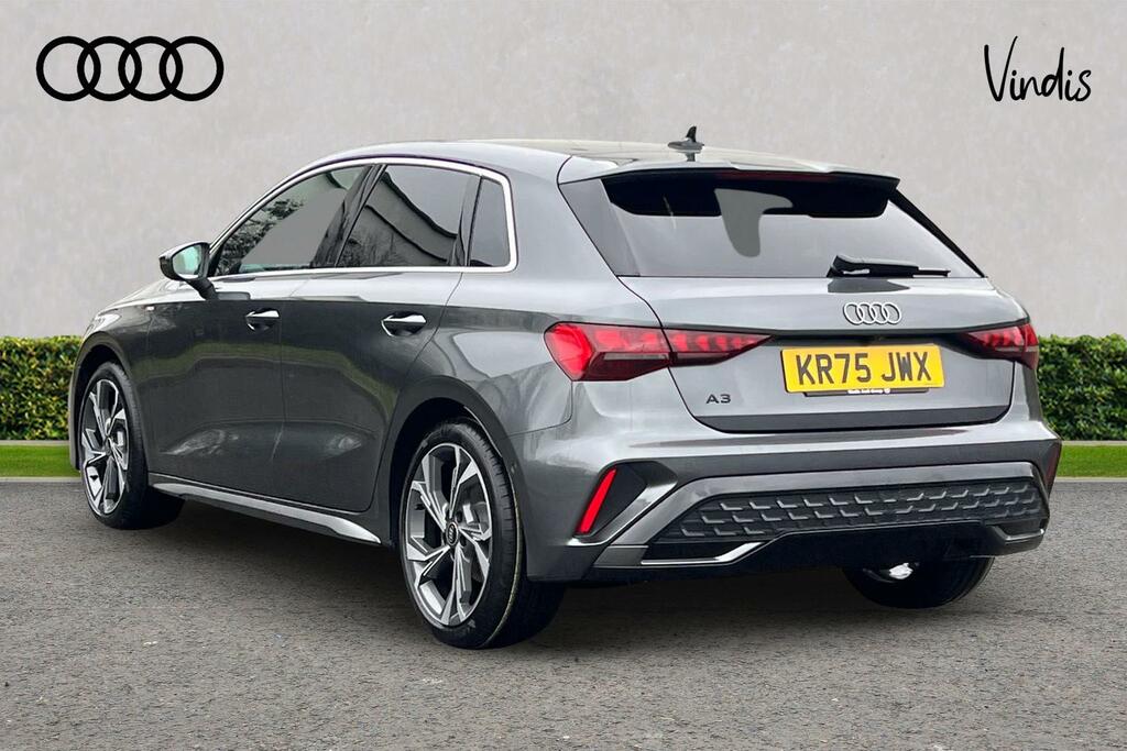 Audi A3 Audi A3 Sportback S Line Tfsi 150 Ps S Tronic KR75JWX Grey #3