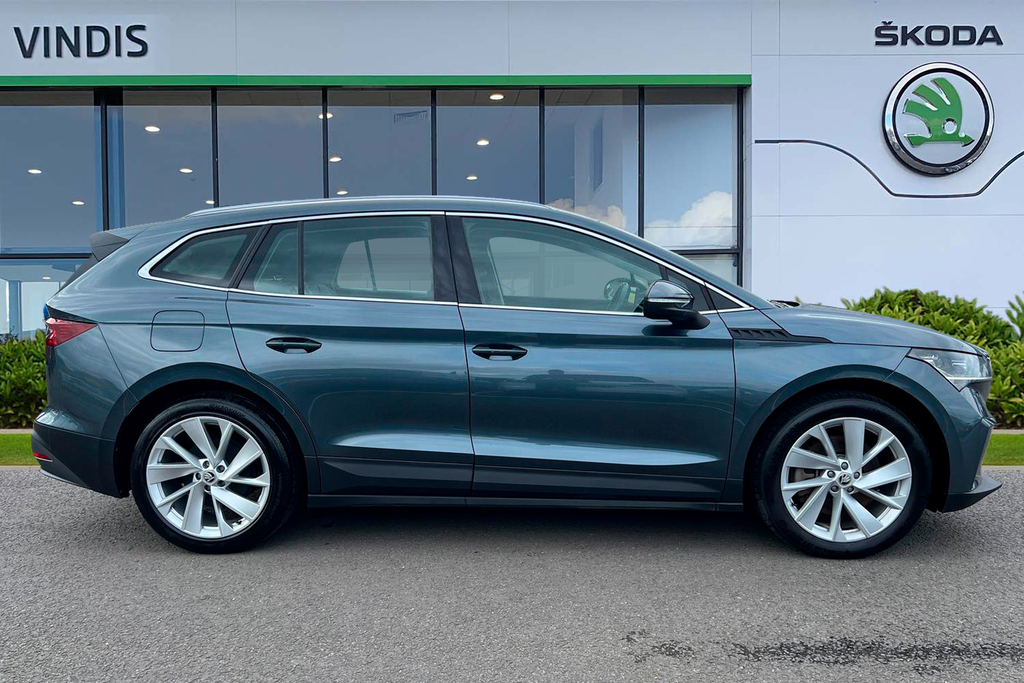 Skoda ENYAQ Skoda Enyaq Iv 80 Suite 82 Kwh 204 Ps Single Speed Grey #4