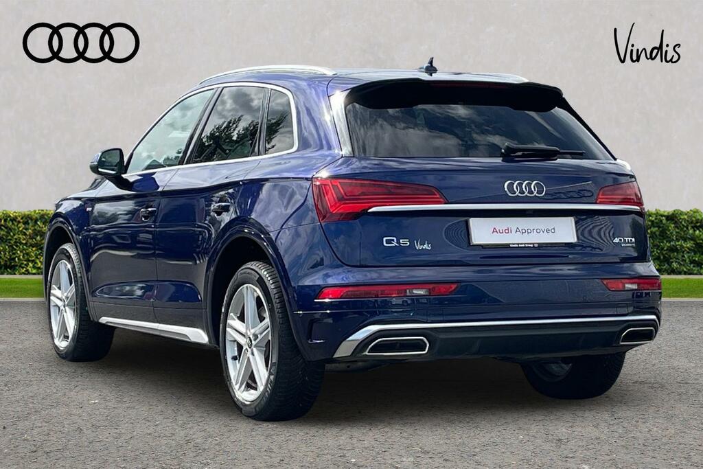 Audi Q5 Audi Q5 S Line 40 Tdi Quattro 204 Ps S Tronic Blue #3