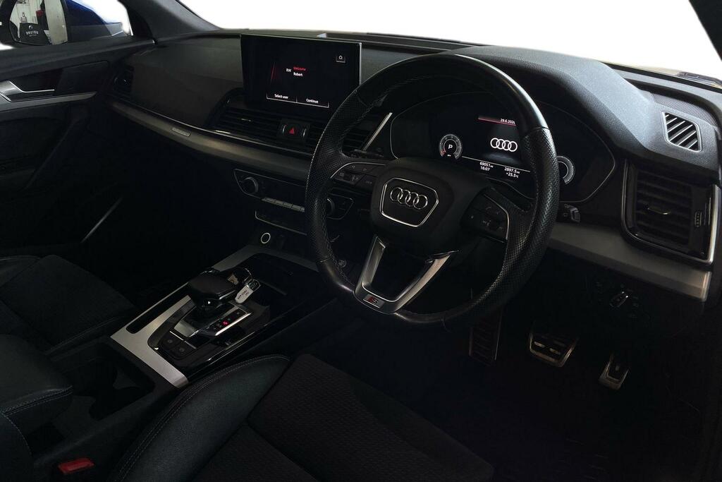 Audi Q5 Audi Q5 S Line 40 Tdi Quattro 204 Ps S Tronic Blue #6