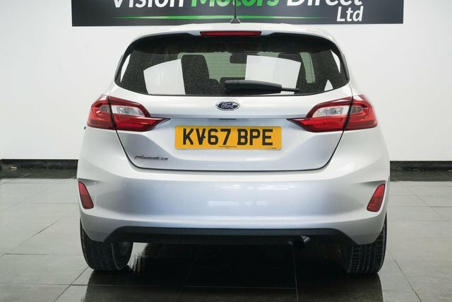 Ford Fiesta 1.0T Ecoboost Titanium Euro 6 S S KV67BPE Silver #2