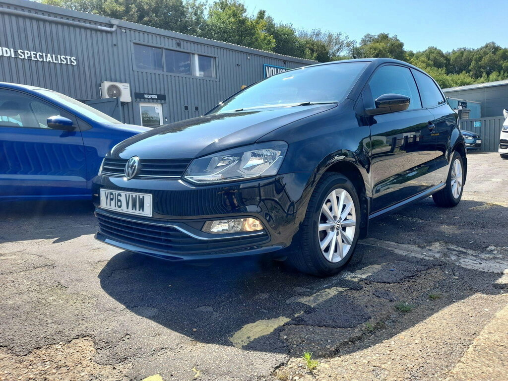 Volkswagen Polo 1.0 Bluemotion Tech Match Euro 6 Ss YP16VWW Black #4