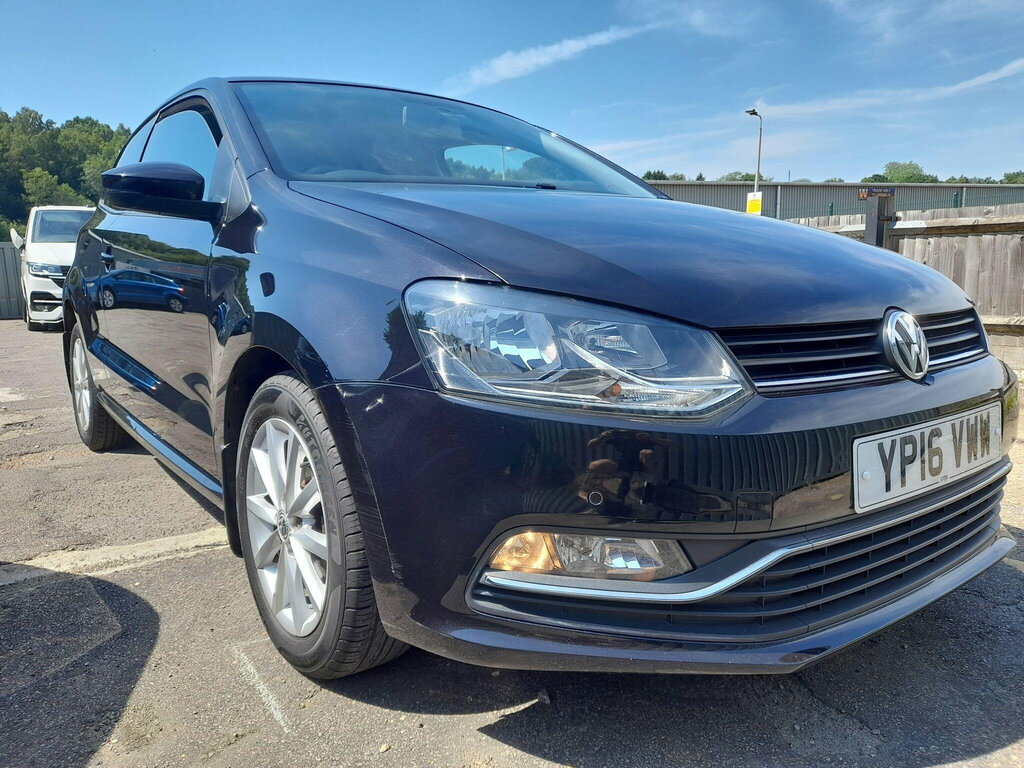 Volkswagen Polo 1.0 Bluemotion Tech Match Euro 6 Ss YP16VWW Black #6