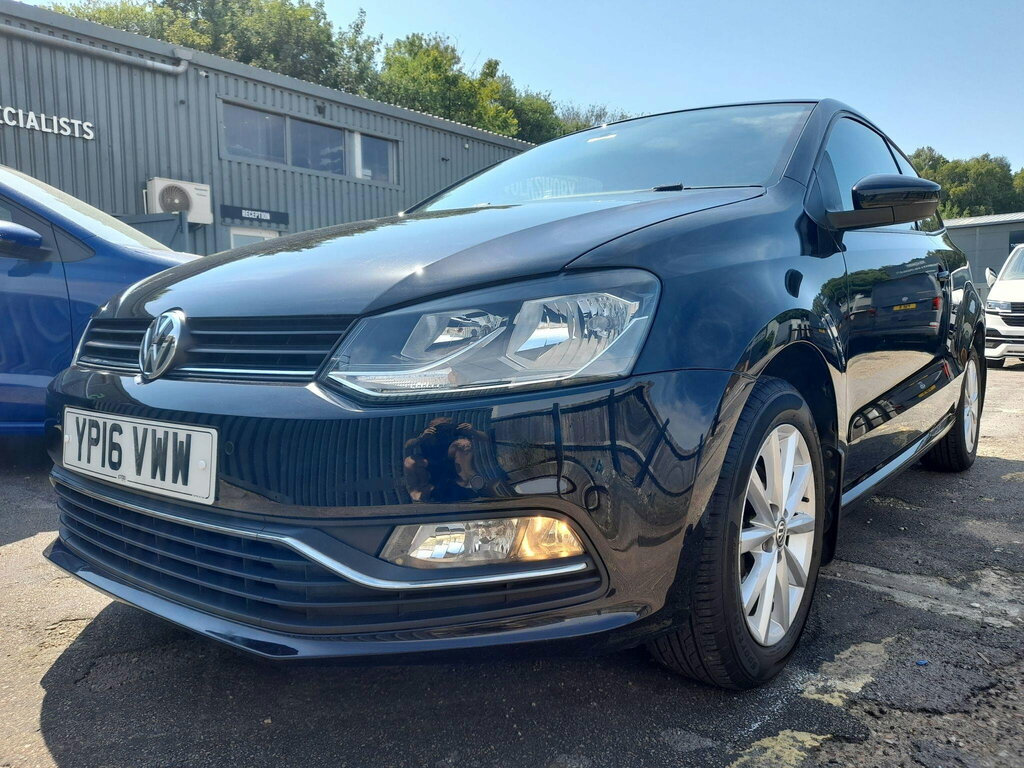 Volkswagen Polo 1.0 Bluemotion Tech Match Euro 6 Ss YP16VWW Black #5