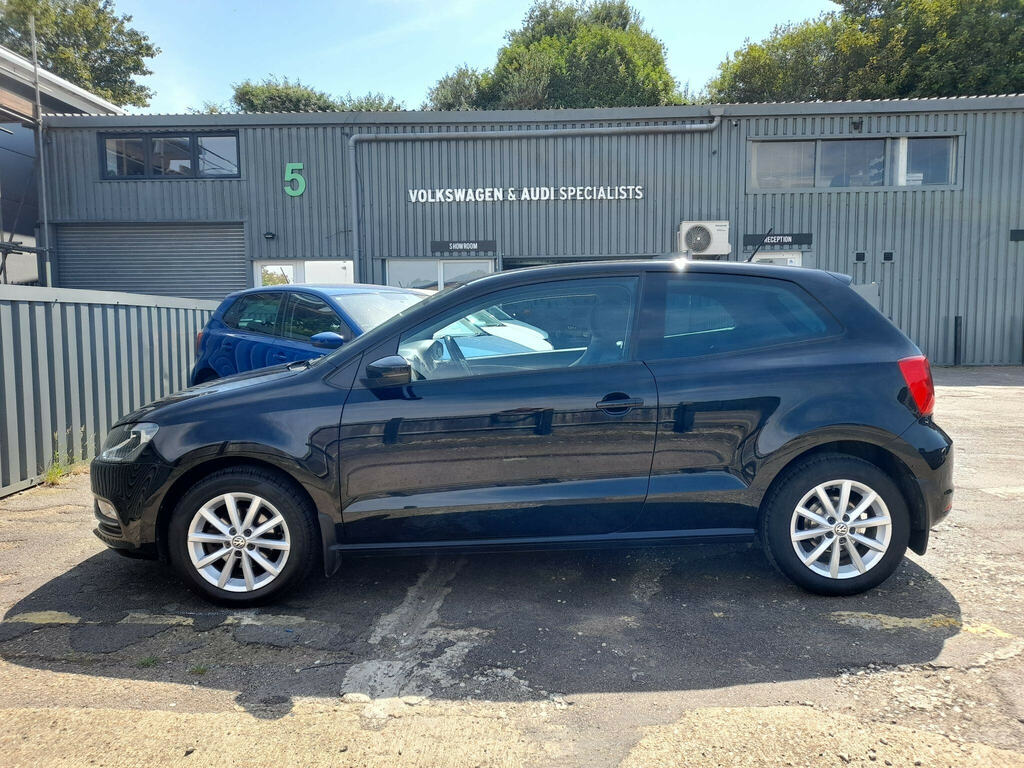Volkswagen Polo 1.0 Bluemotion Tech Match Euro 6 Ss YP16VWW Black #2