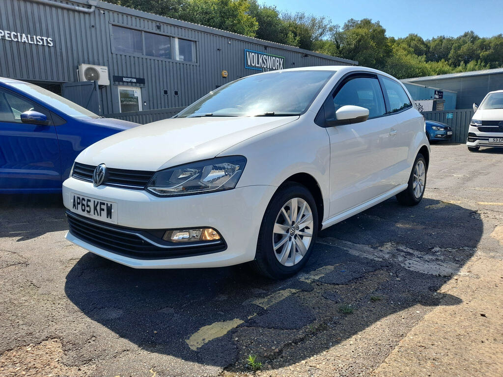 Volkswagen Polo 1.0 Bluemotion Tech Se Euro 6 Ss AP65KFW White #4