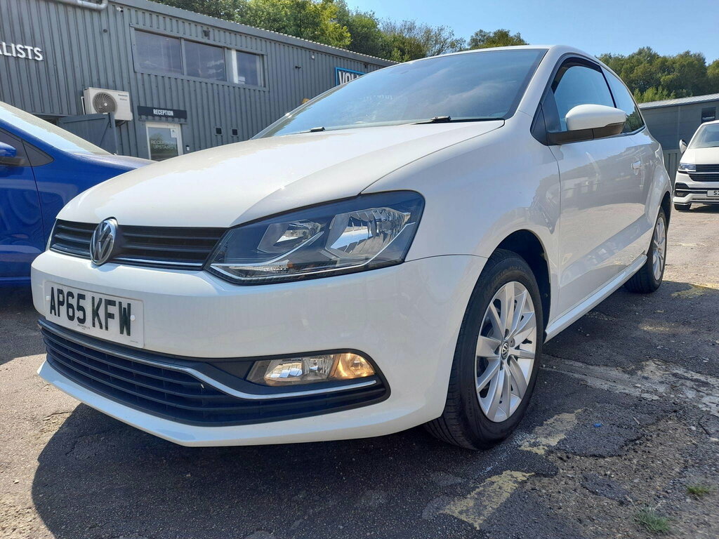 Volkswagen Polo 1.0 Bluemotion Tech Se Euro 6 Ss AP65KFW White #5