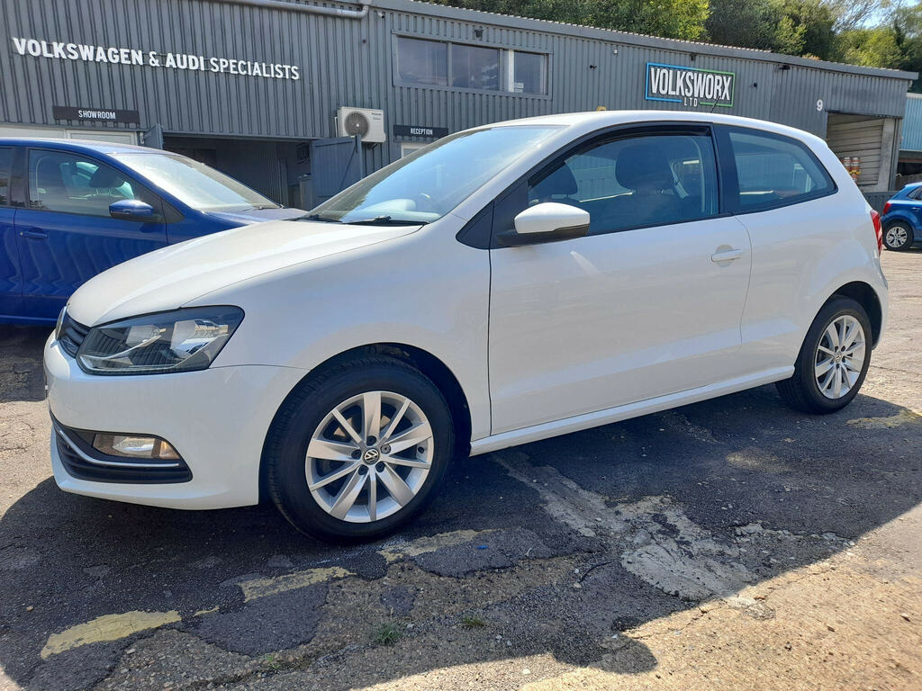 Volkswagen Polo 1.0 Bluemotion Tech Se Euro 6 Ss White