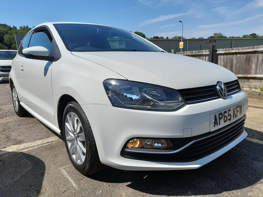 Volkswagen Polo 1.0 Bluemotion Tech Se Euro 6 Ss AP65KFW White #6