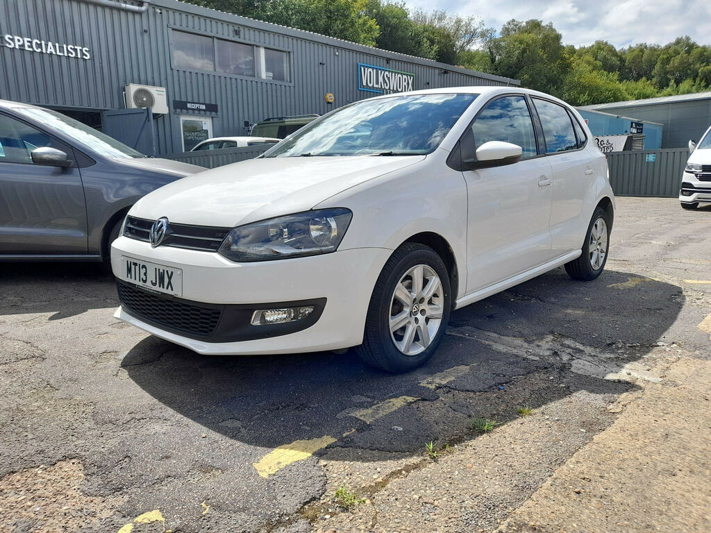 Volkswagen Polo 1.2 Match Edition Euro 5 White #4
