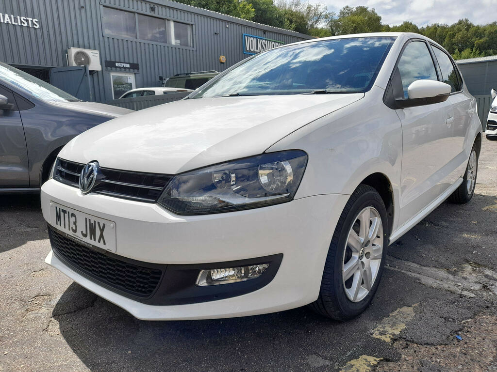 Volkswagen Polo 1.2 Match Edition Euro 5 White #5