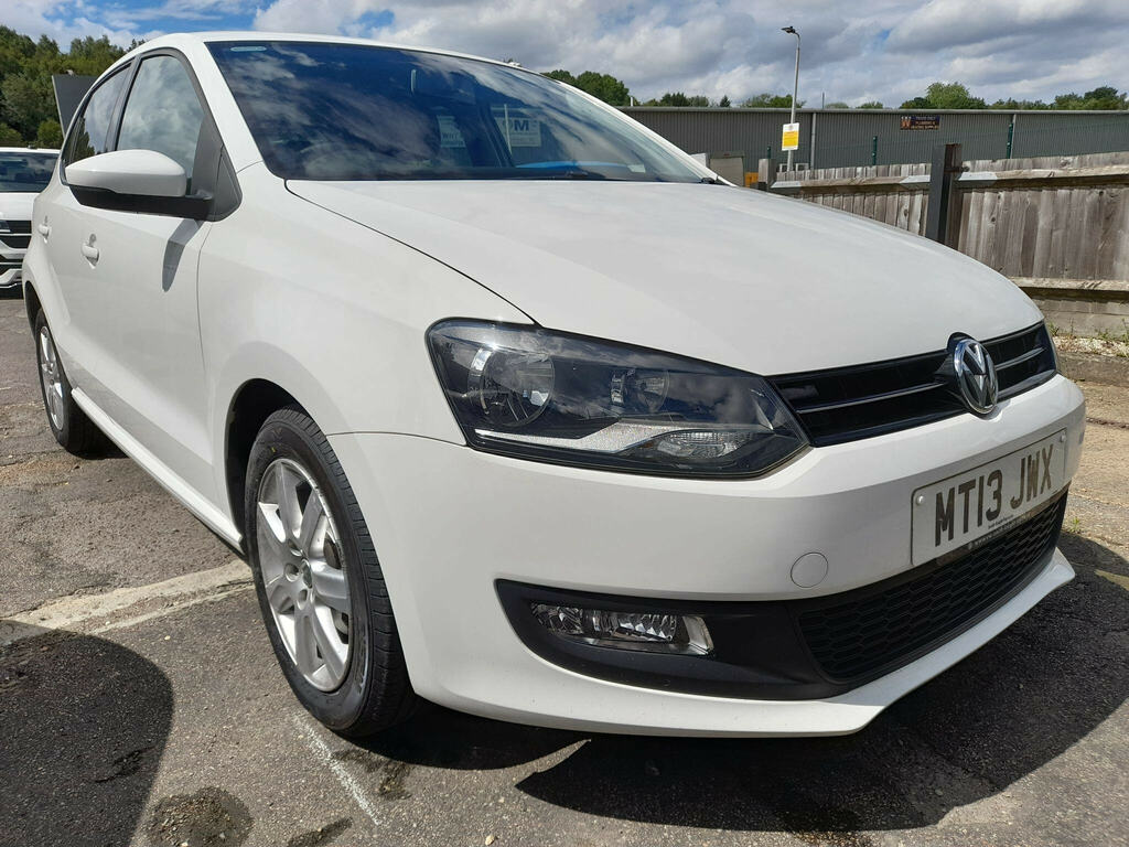 Volkswagen Polo 1.2 Match Edition Euro 5 White #6