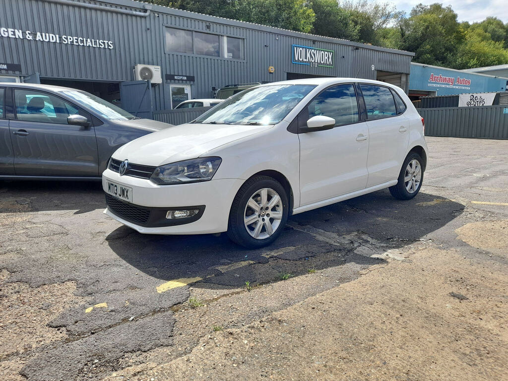 Volkswagen Polo 1.2 Match Edition Euro 5 White #3
