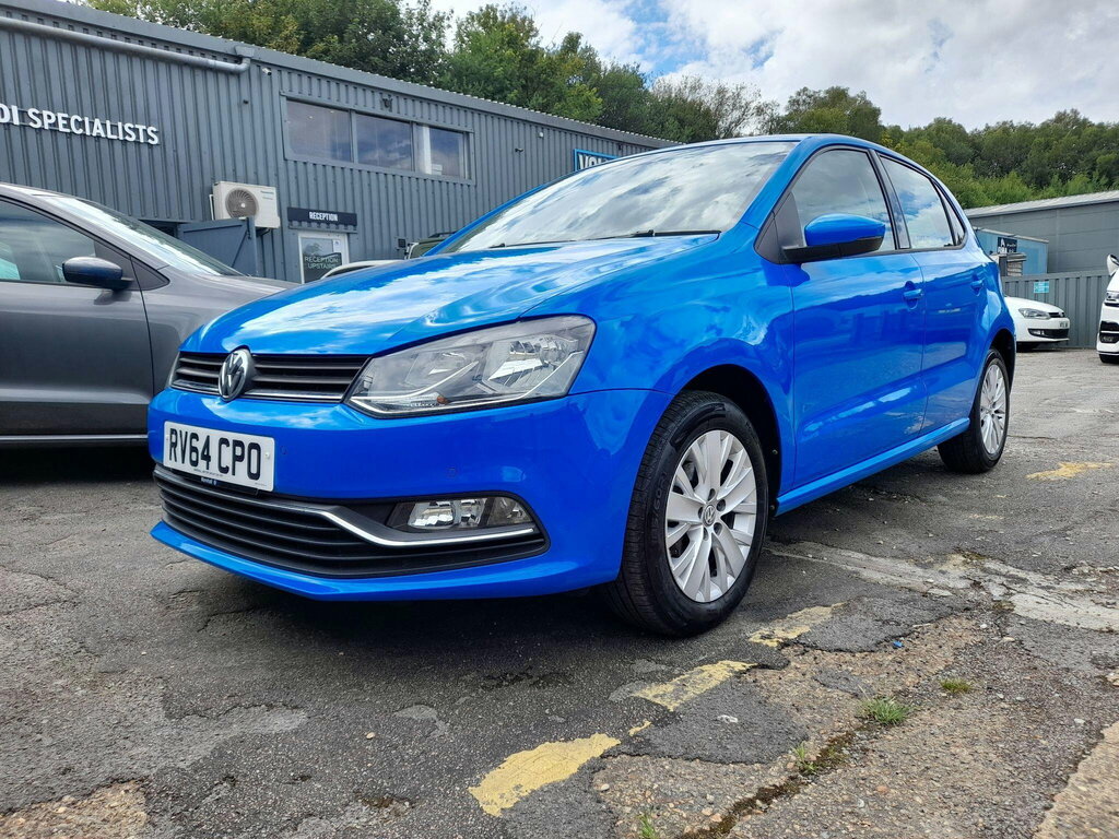 Volkswagen Polo 1.2 Tsi Bluemotion Tech Se Euro 6 Ss Blue #4