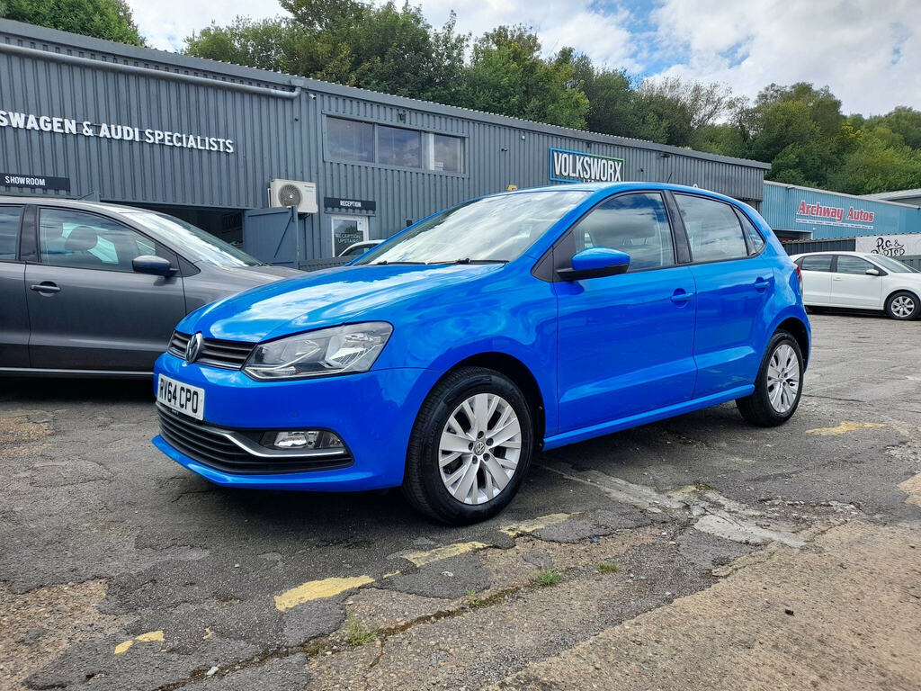 Volkswagen Polo 1.2 Tsi Bluemotion Tech Se Euro 6 Ss Blue #3