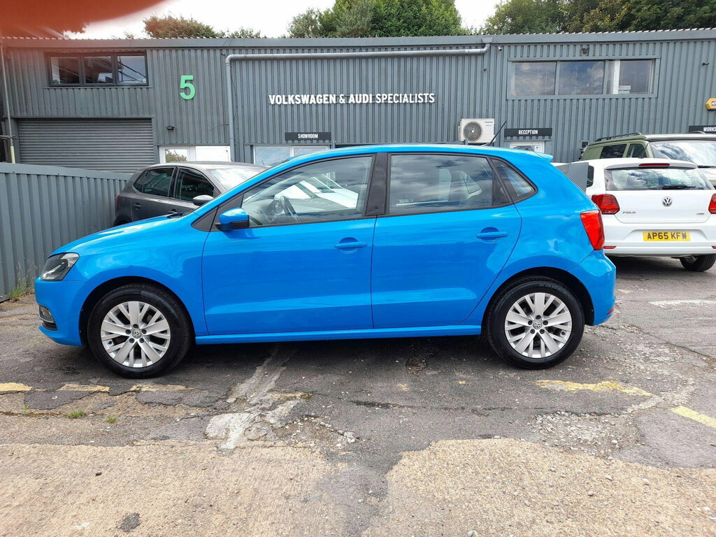 Volkswagen Polo 1.2 Tsi Bluemotion Tech Se Euro 6 Ss Blue #2