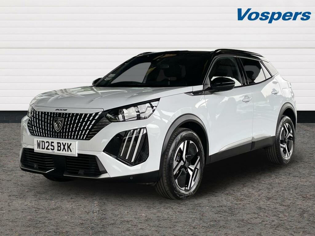 Peugeot 2008 1.2 Hybrid 136 Gt E-dsc6 White #3