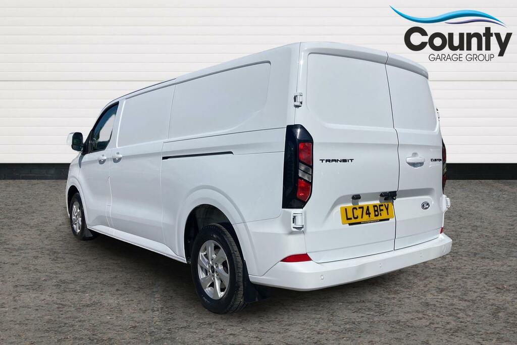 Ford Transit Custom 2.0 Ecoblue 136Ps H1 Van Limited LC74BFY White #2