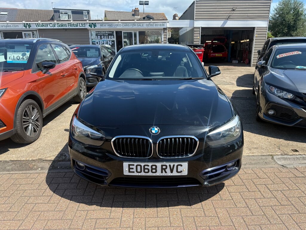 BMW 1 Series 1.5 118I Sport Hatchback Euro 6 EO68RVC Black #2