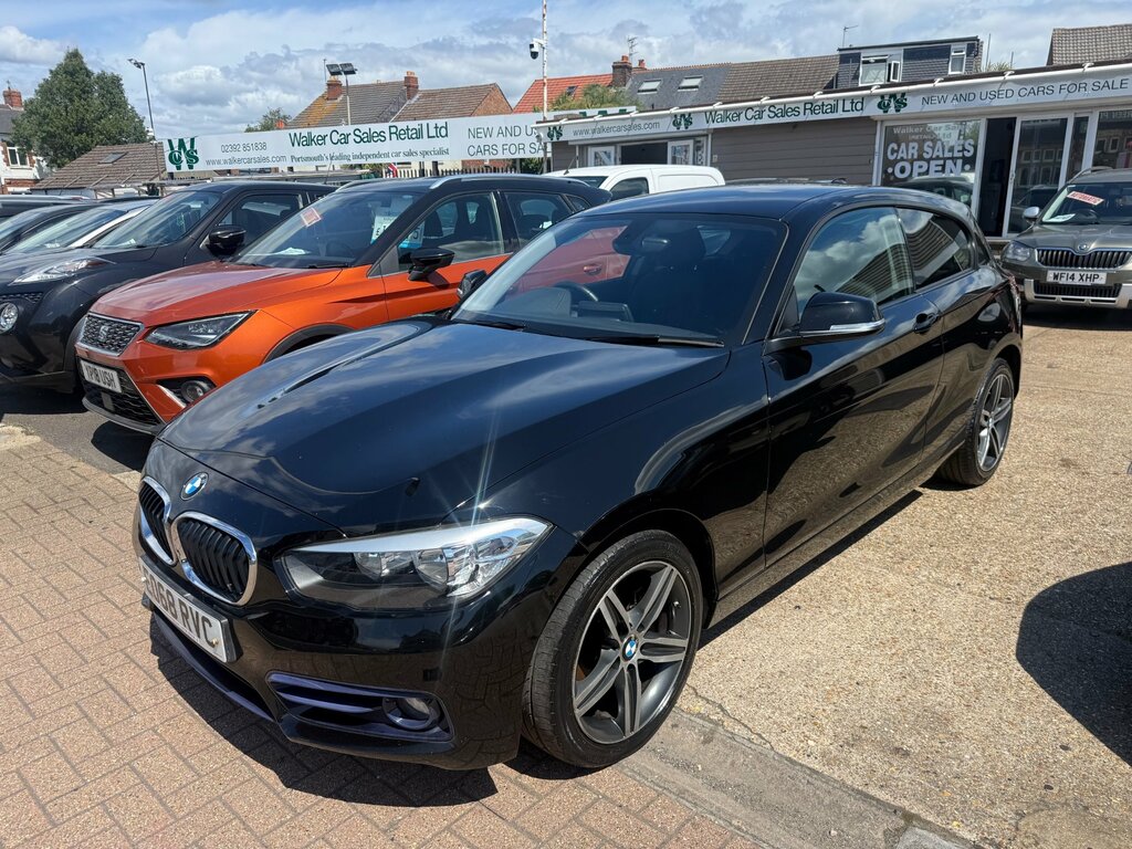 BMW 1 Series 1.5 118I Sport Hatchback Euro 6 Black