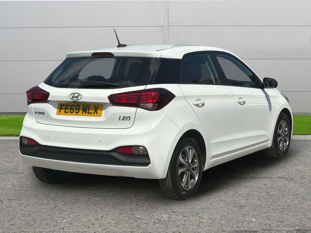 Hyundai I20 1.2 Se Launch Edition Euro 6 Ss FE69MLX White #5
