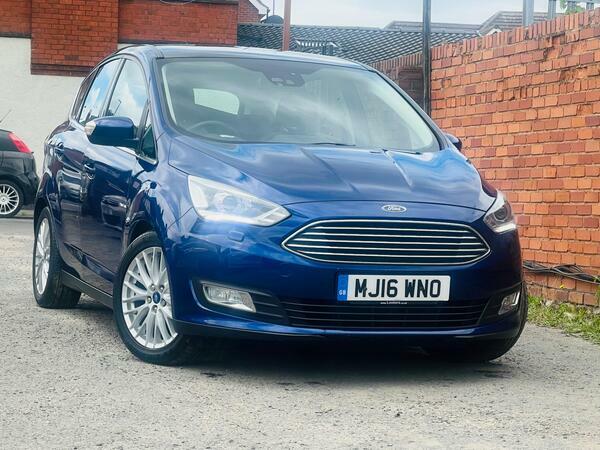 Ford C-Max 1.5 Tdci Titanium X Powershift Euro 6 Ss N Blue