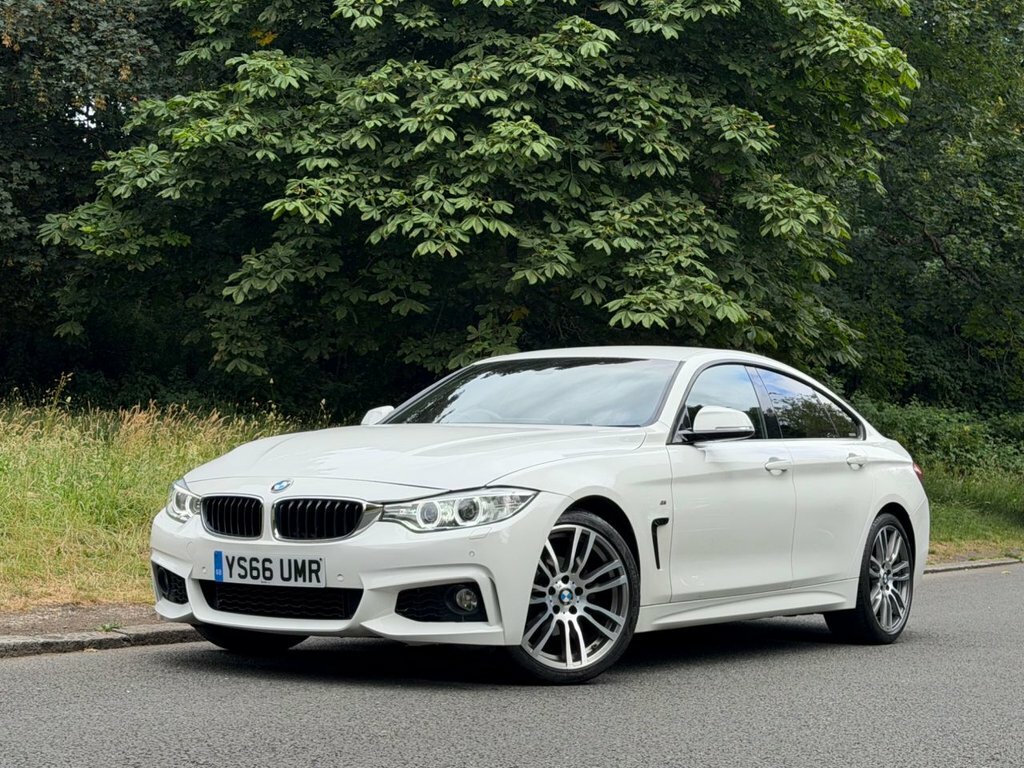 BMW 4 Series Gran Coupe 2L M Sport White #6