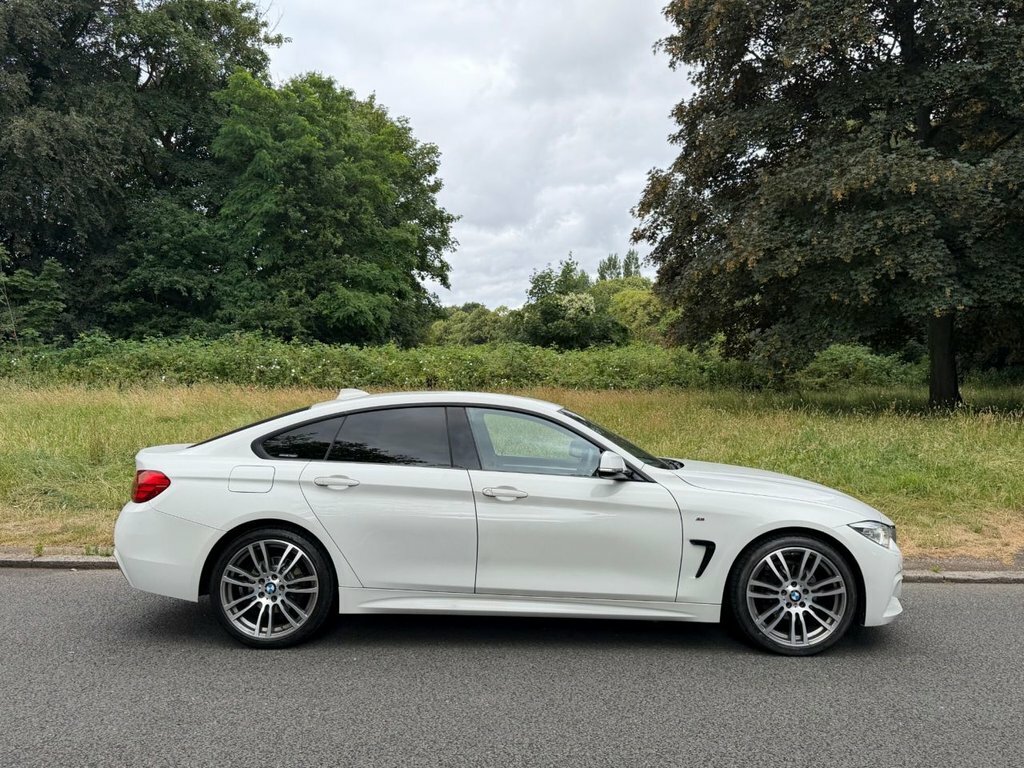 BMW 4 Series Gran Coupe 2L M Sport White #3