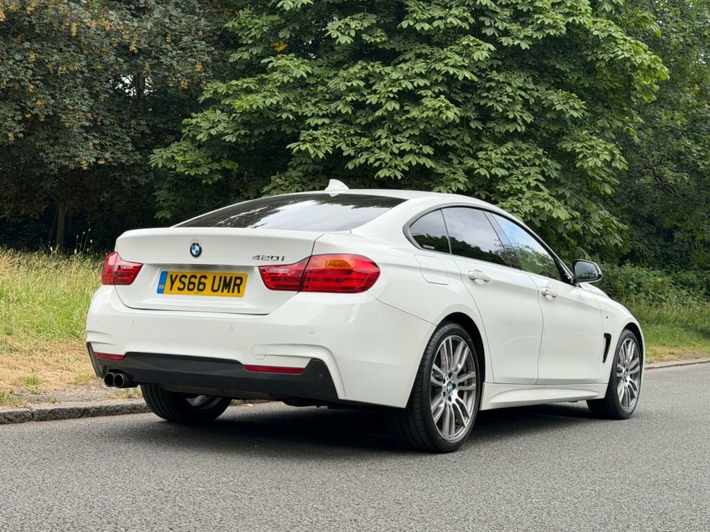 BMW 4 Series Gran Coupe 2L M Sport White #5