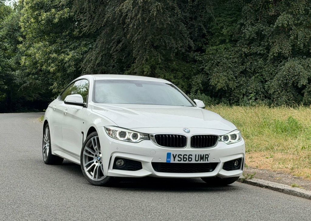 BMW 4 Series Gran Coupe 2L M Sport White