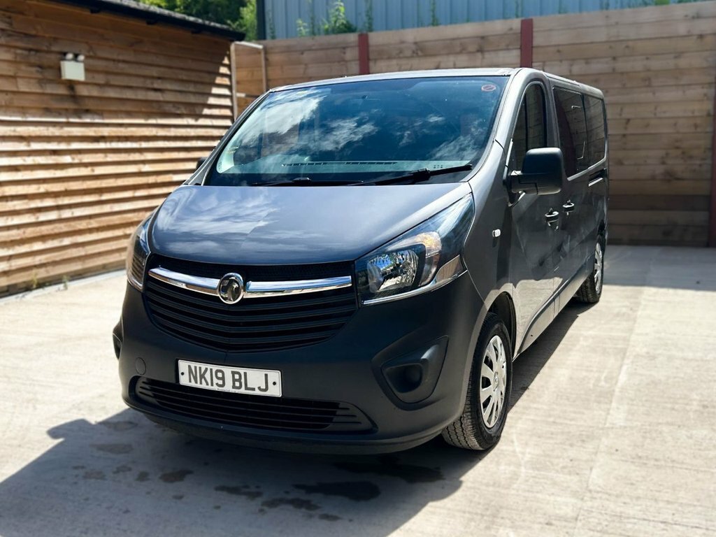 Vauxhall Vivaro Mpv NK19BLJ Grey #6