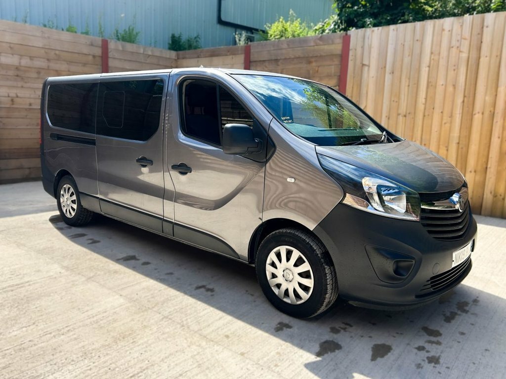 Vauxhall Vivaro Mpv NK19BLJ Grey #3