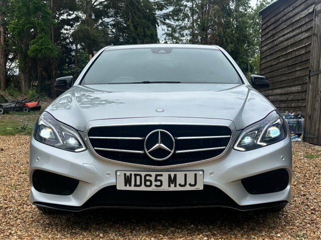 Mercedes-Benz E Class 2.1 E220 Bluetec Amg Night Edition Saloon Dies Black #3