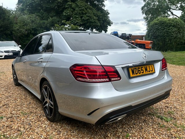 Mercedes-Benz E Class 2.1 E220 Bluetec Amg Night Edition Saloon Dies Black #6