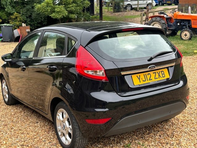Ford Fiesta 1.25 Zetec Hatchback Euro 5 82 Black #6