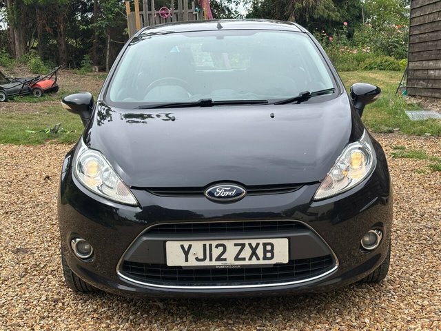 Ford Fiesta 1.25 Zetec Hatchback Euro 5 82 Black #2
