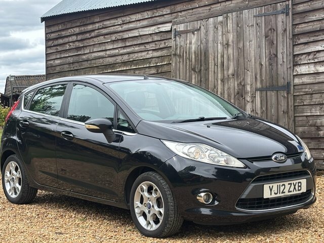 Ford Fiesta 1.25 Zetec Hatchback Euro 5 82 Black