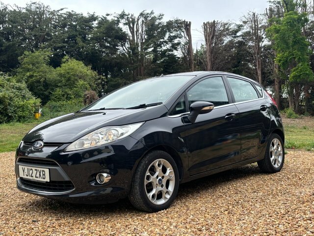 Ford Fiesta 1.25 Zetec Hatchback Euro 5 82 Black #3