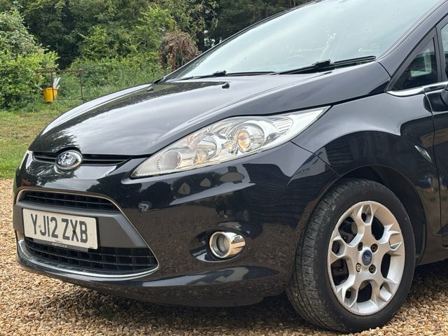 Ford Fiesta 1.25 Zetec Hatchback Euro 5 82 Black #4