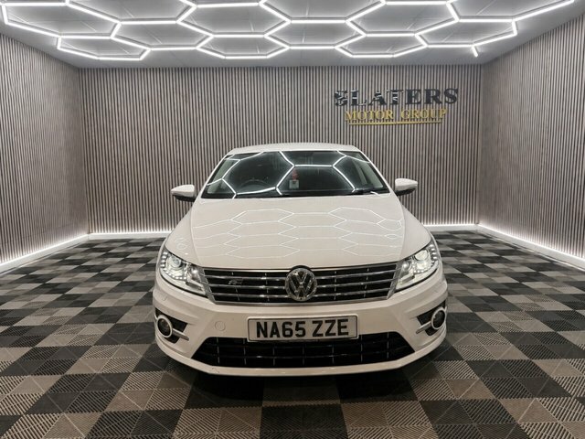 Volkswagen CC 2.0 Tdi Bluemotion Tech R-line Saloon M White #2