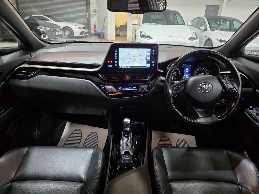 Toyota C-Hr 1.8 Vvt-h Excel Cvt Euro 6 Ss MF68NZV Grey #4