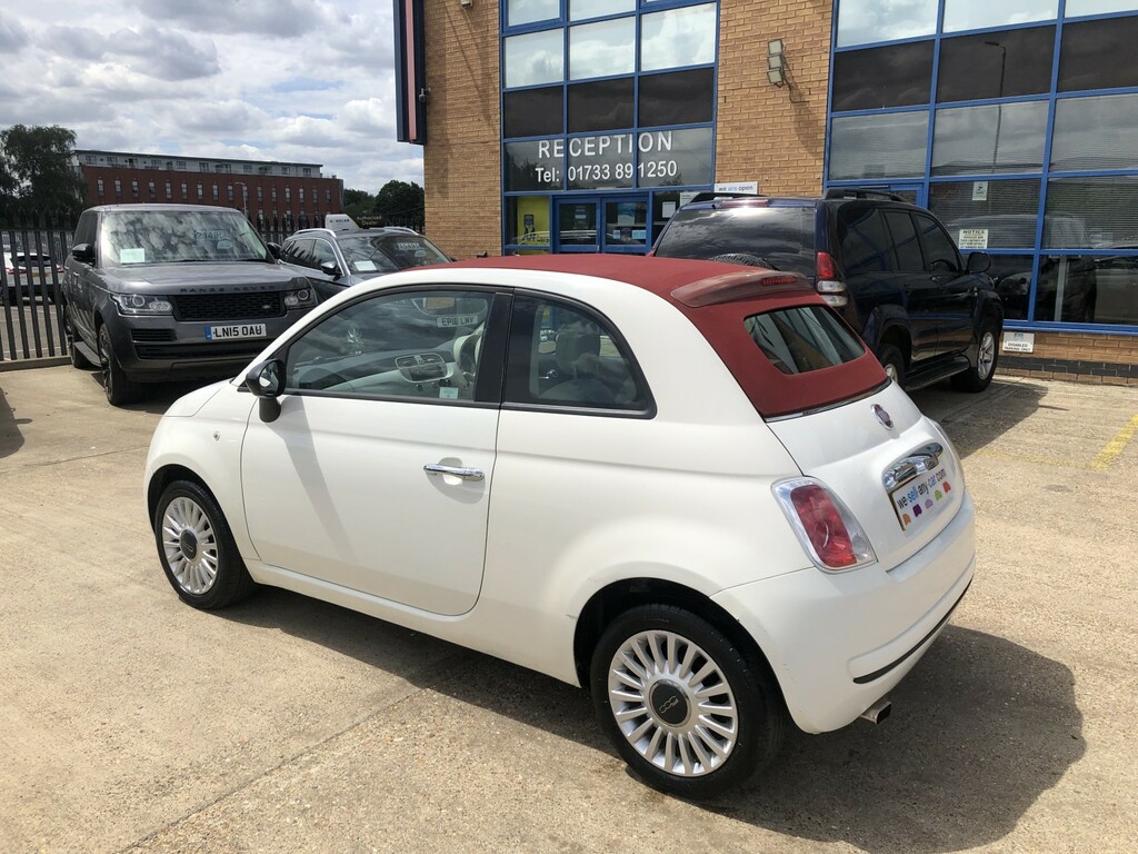 Fiat 500C 1.2 Pop White #6