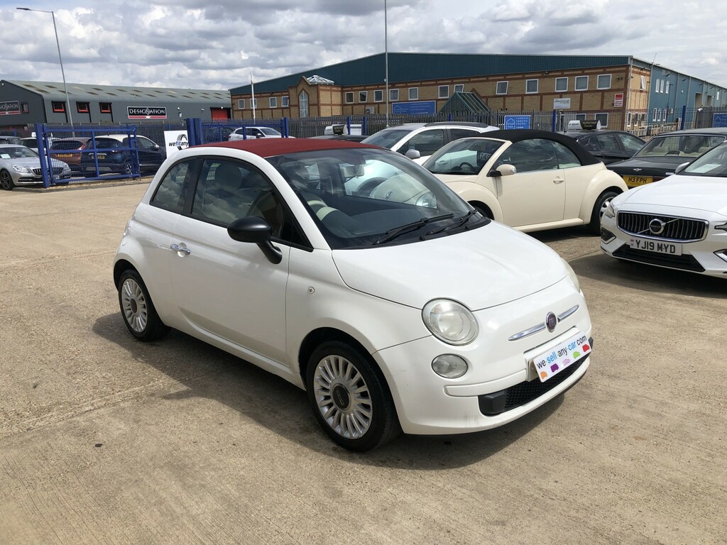 Fiat 500C 1.2 Pop White #3