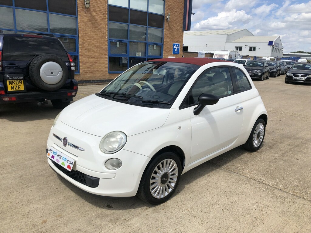 Fiat 500C 1.2 Pop White #4