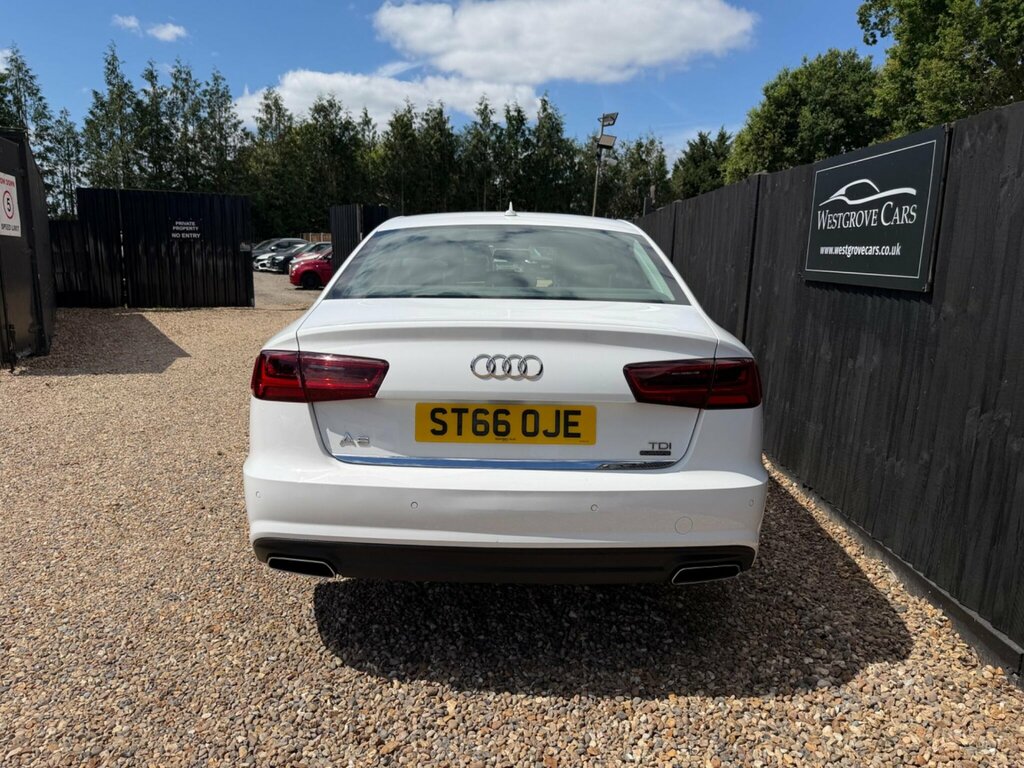 Audi A6 Saloon 2.0 Tdi Ultra Se Executive Saloon S Tro White #9