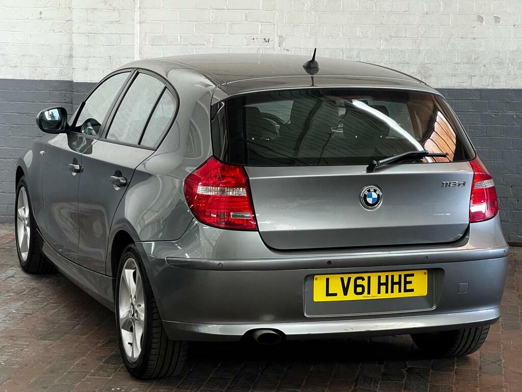 BMW 1 Series 2.0 118D Sport Euro 5 S S LV61HHE Grey #6
