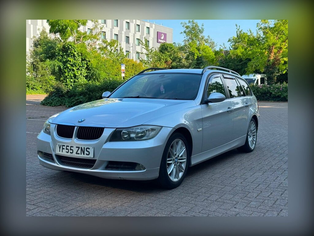 BMW 3 Series 2.0 320I Se Touring Euro 4 Silver #2